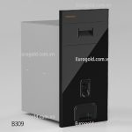 Thùng gạo gương nút nhấn