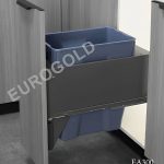 Thùng rác âm tủ giảm chấn cao cấp